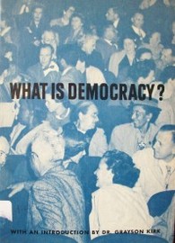 What is democracy?