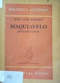 Maquiavelo historiador