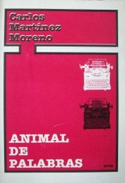 Animal de palabras