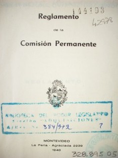 Reglamento de la Comisión Permanente