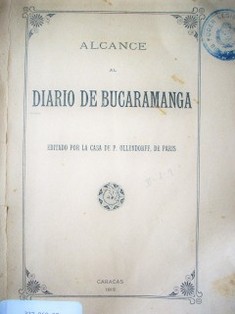 Alcance al diario de Bucaramanga