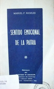 Sentido emocional de la Patria