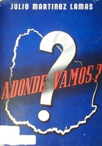 ¿A dónde vamos?