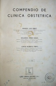 Compendio de clínica obstétrica