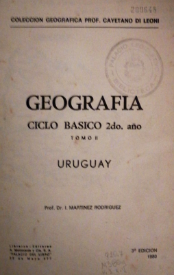 Geografía : ciclo básico 2do. año.