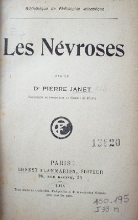 Les névroses