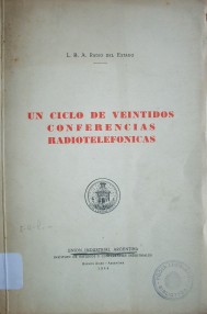 Un ciclo de veintidós conferencias radiotelefónicas