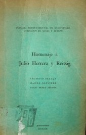 Homenaje a Julio Herrera y Reissig
