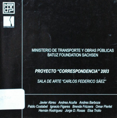 Proyecto "Correspondencia" 2003