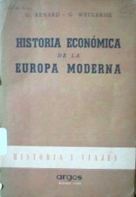 Historia económica de la Europa moderna