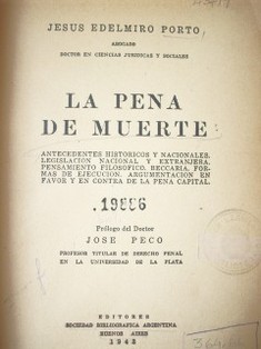 La pena de muerte