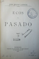 Ecos del pasado