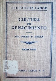 Cultura del renacimiento