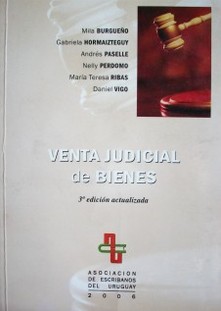 Venta judicial de bienes