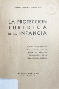 La protección jurídica de la infancia