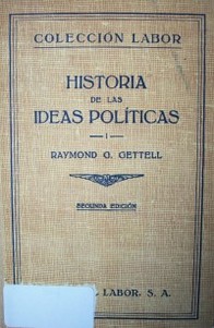 Historia de las ideas políticas