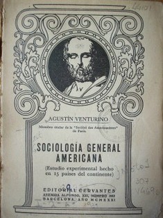 Sociología general americana