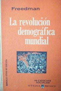 La revolución demográfica mundial