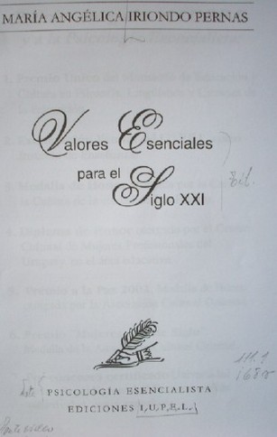 Valores esenciales para el siglo XXI