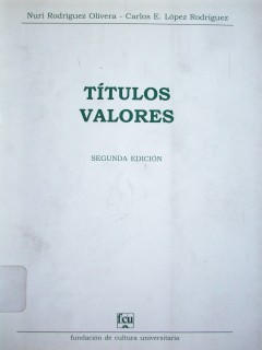 Títulos Valores