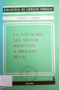 La situación del menor sometido a proceso penal