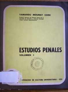 Estudios penales