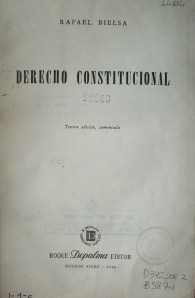 Derecho constitucional