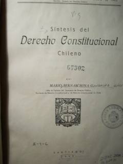 Síntesis del Derecho Constitucional Chileno
