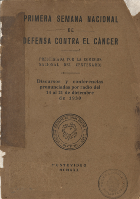 Primera semana nacional de defensa contra el cáncer