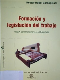 Formación y legislación del trabajo