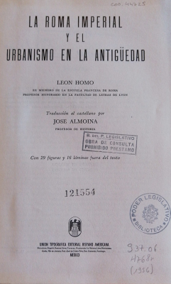 La Roma imperial y el urbanismo en la antiguedad