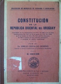 Constitución de la República Oriental del Uruguay