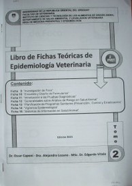 Epidemiología : fichas teóricas