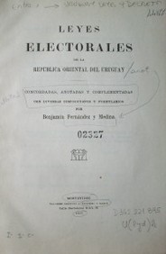 Leyes electorales de la República Oriental del Uruguay
