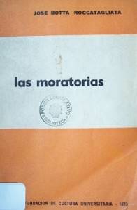 Las moratorias