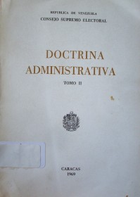 Doctrina administrativa