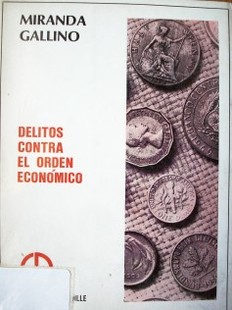 Delitos contra el orden económico