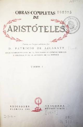 Obras completas de Aristóteles