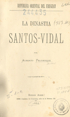La dinastía Santos-Vidal
