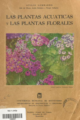 Las plantas acu&aacute;ticas y las plantas florales