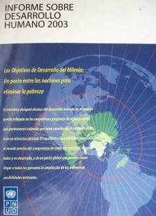 Informe sobre desarrollo humano 2003