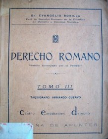 Derecho romano 