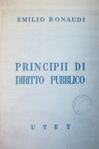 Principii di diritto pubblico