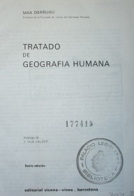 Tratado de geografía humana