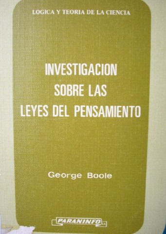 Investigación sobre las leyes del pensamiento