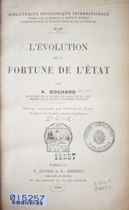 L'évolution de la fortune de l'état