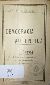 Democracia auténtica