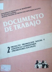 Proyecto promoción social y asistencia comunitaria