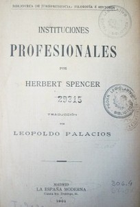 Instituciones profesionales