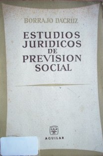 Estudios jurídicos de Previsión Social